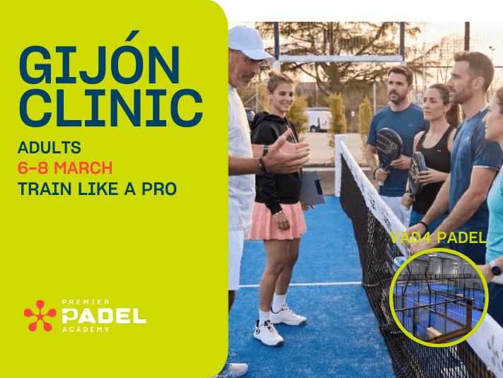 Gijon P2 Premier Padel Clinic Adults
