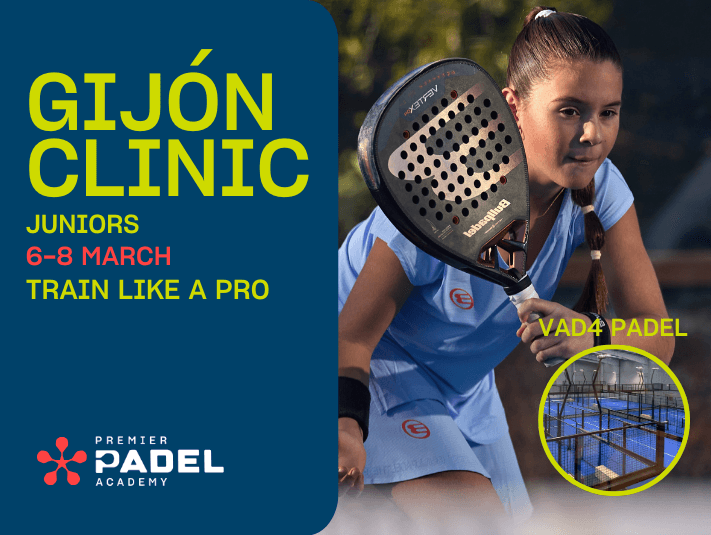 Gijón P2 Premier Padel Clinic Juniors