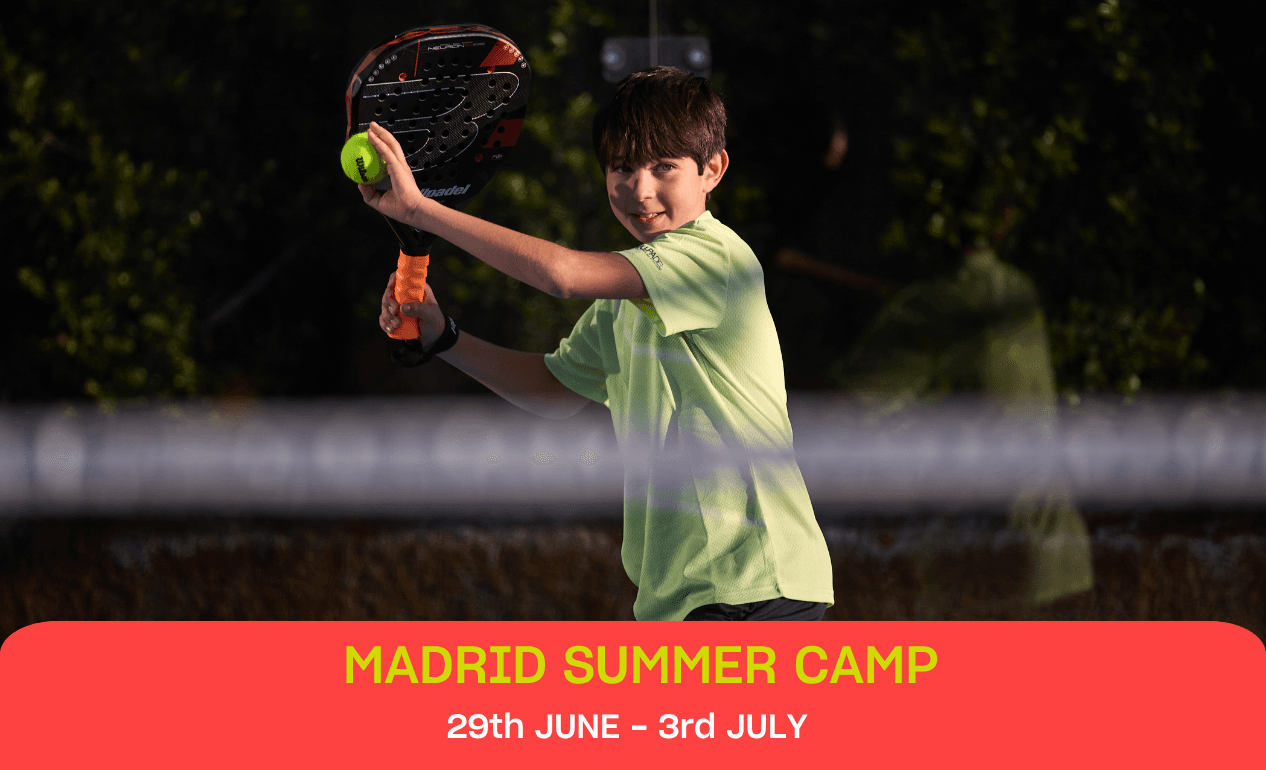 Premier Padel Madrid Summer Camp Juniors 2026
